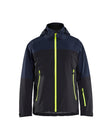 Shell Jack Striker - Donker marineblauw/High Vis Geel