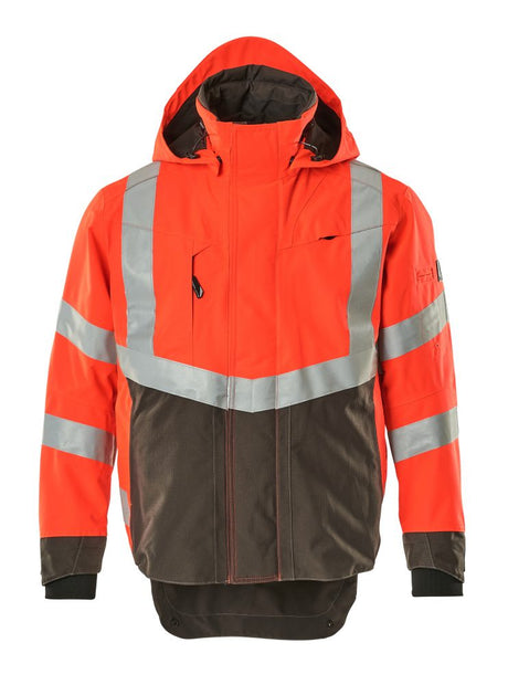 Shelljas 15501 - 22218 - hi-vis rood/donkerantraciet