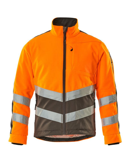 Fleecejack 15503 - 1418 - hi-vis oranje/donkerantraciet