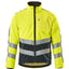 Fleecejack 15503 - 17010 - hi-vis geel/donkermarine
