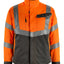 High-Visibility jas 15509 - 1418 - hi-vis oranje/donkerantraciet