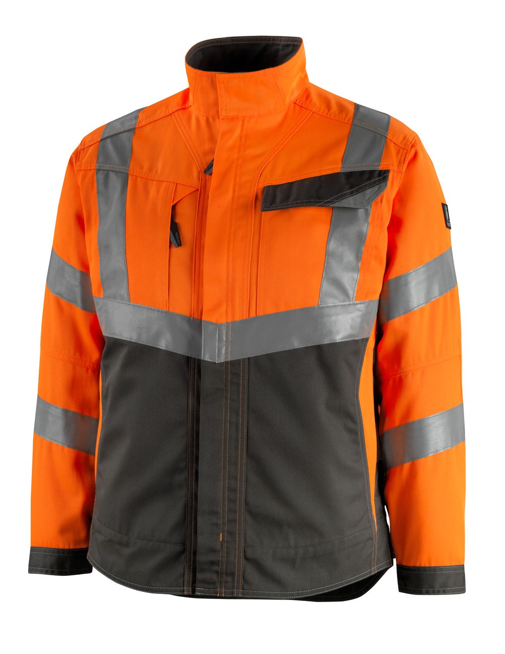 High-Visibility jas 15509 - 1418 - hi-vis oranje/donkerantraciet