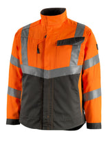 High-Visibility jas 15509 - 1418 - hi-vis oranje/donkerantraciet