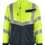 High-Visibility jas 15509 - 17010 - hi-vis geel/donkermarine