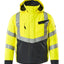 Winterjas 15535 - 17010 - hi-vis geel/donkermarine