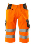 Korte werkbroek 15549 - 1418 - hi-vis oranje/donkerantraciet