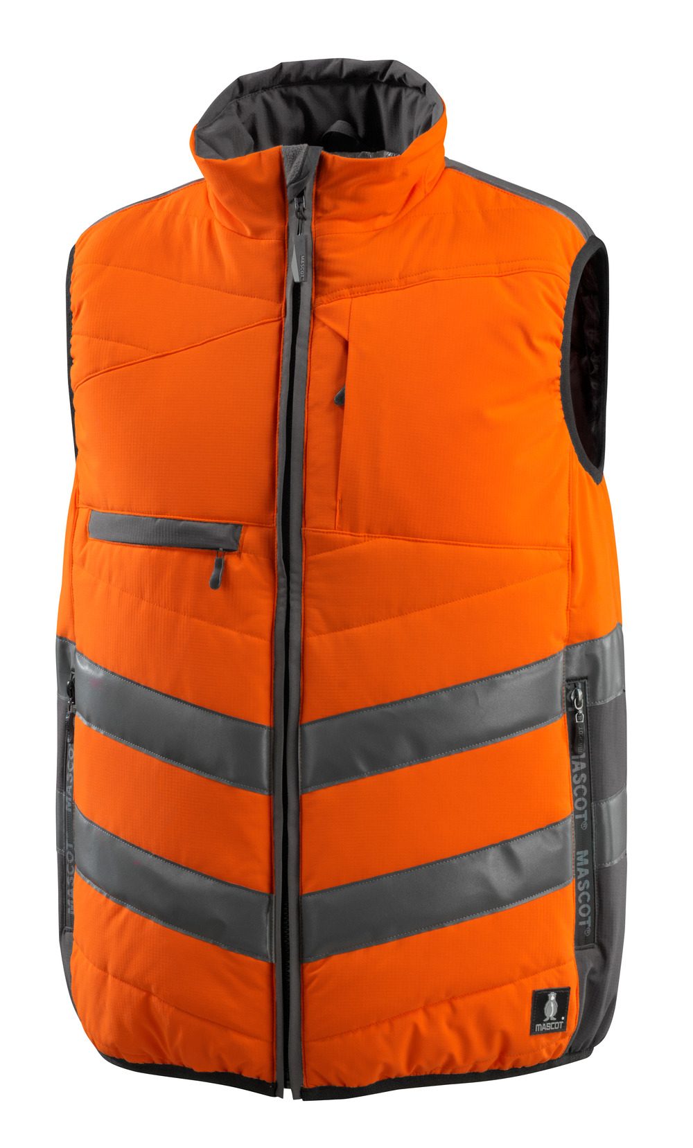 Wintervest 15565 - 1418 - hi-vis oranje/donkerantraciet