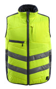 Wintervest 15565 - 17010 - hi-vis geel/donkermarine
