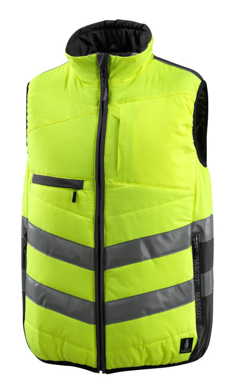 Wintervest 15565 - 1709 - hi-vis geel/zwart