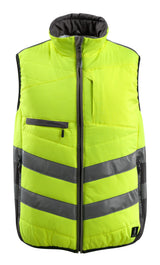 Wintervest 15565 - 1718 - hi-vis geel/donkerantraciet