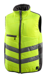 Wintervest 15565 - 1718 - hi-vis geel/donkerantraciet