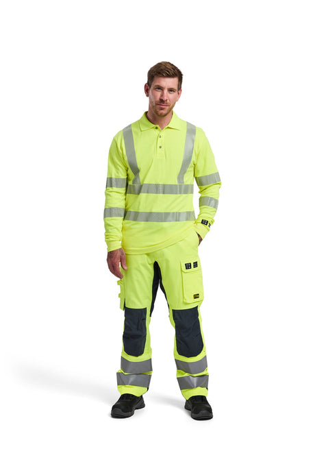 Poloshirt High-Visibility Vlamvertragend Multinorm 3439