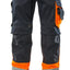 Broek met kniezakken 15679 - 01014 - donkermarine/hi-vis oranje