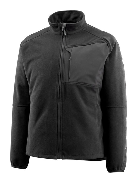 Fleecejas 15703 - 09 - zwart