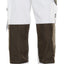 Werkbroek met kniezakken 15779 - 0618 - wit/donkerantraciet