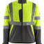 Softshell jas 15902 - 1718 - hi-vis geel/donkerantraciet