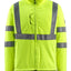 Fleecejack 15903 - 17 - hi-vis geel