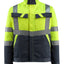 Jas 15909 - 17010 - hi-vis geel/donkermarine