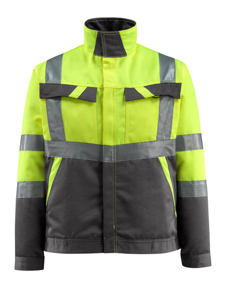 Jas 15909 - 1718 - hi-vis geel/donkerantraciet