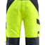 Amerikaanse overall met kniezakken 15969 - 17010 - hi-vis geel/donkermarine