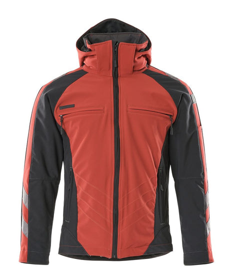 Winterjas 16002 - 0209 - rood/zwart