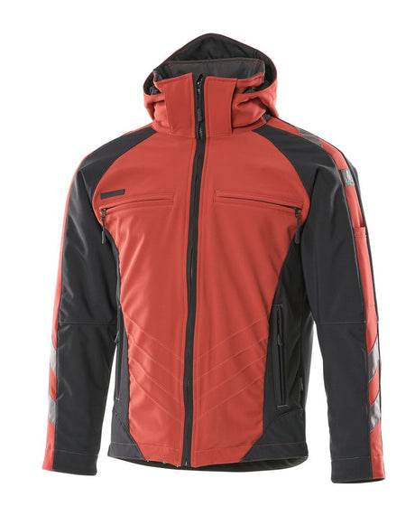 Winterjas 16002 - 0209 - rood/zwart