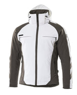 Winterjas 16002 - 0618 - wit/donkerantraciet