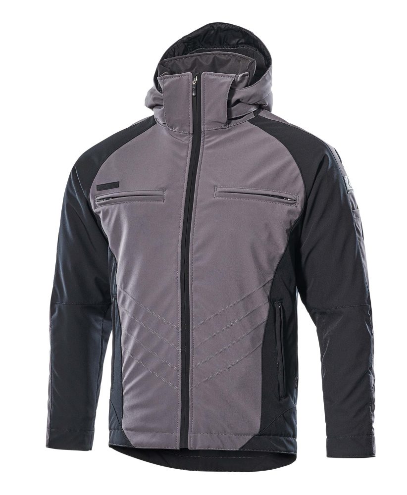 Winterjas 16002 - 88809 - antraciet/zwart