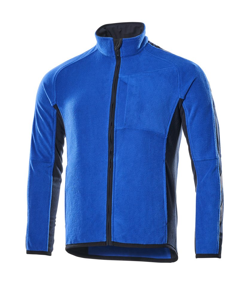 Fleecejack 16003 - 11010 - korenblauw/donkermarine