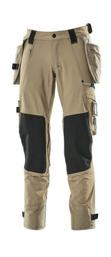 Broek met spijkerzakken 17031 - 55 - lichtkhaki