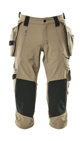 Driekwartbroek 17049 - 55 - lichtkhaki