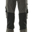 Broek met kniezakken 17079 - 18 - donkerantraciet