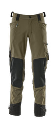 Broek met kniezakken 17079 - 33 - mosgroen