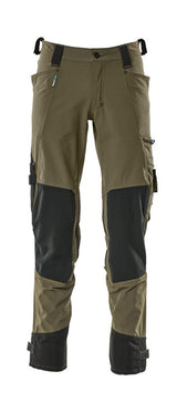 Broek met kniezakken 17079 - 33 - mosgroen