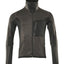 Fleecetrui met rits Advanced 17103 - 1809 - donkerantraciet/zwart