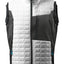Thermobodywarmer 17165 - 0618 - wit/donkerantraciet