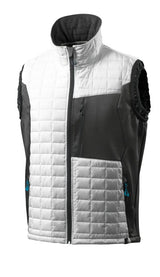 Thermobodywarmer 17165 - 0618 - wit/donkerantraciet