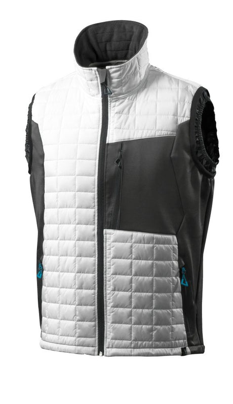 Thermobodywarmer 17165 - 0618 - wit/donkerantraciet