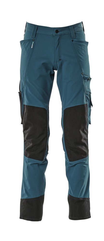 Broek 17179 - 44 - donkerpetrol