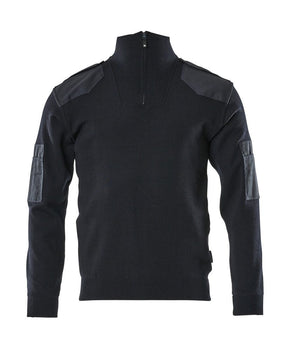 MASCOT Unisex Gebreide Trui Met Korte Rits 17205-939