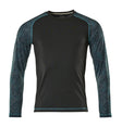 T-shirt lange mouwen 17281 - 09 - zwart