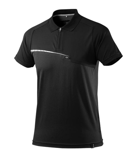 Poloshirt 17283 - 09 - zwart