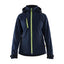 Softshell jack Dames 4719 - Donker marineblauw/High Vis Geel
