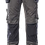 Broek 17631 - 1809 - donkerantraciet/zwart