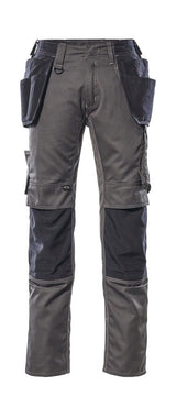 Broek 17631 - 1809 - donkerantraciet/zwart