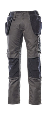 Broek 17631 - 1809 - donkerantraciet/zwart