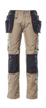 Broek 17631 - 5509 - lichtkhaki/zwart
