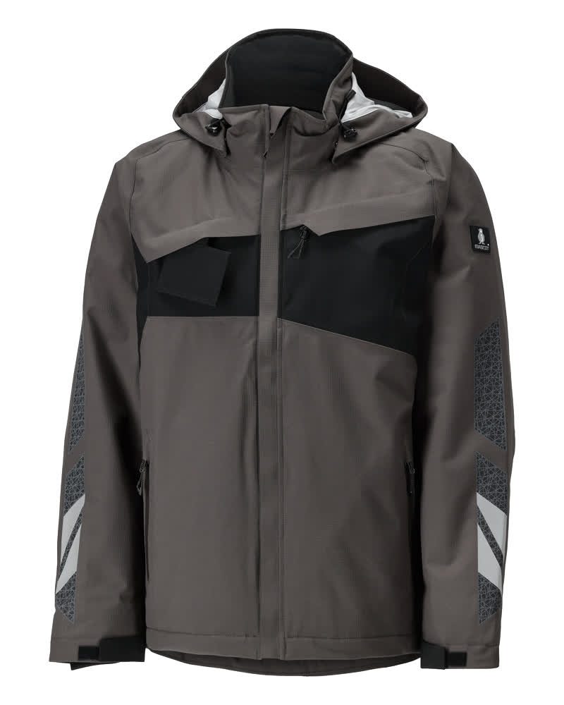 Winterjas Accelerate 18035 - 1809 - donkerantraciet/zwart