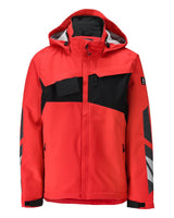 Winterjas Accelerate 18035 - 20209 - signaalrood/zwart