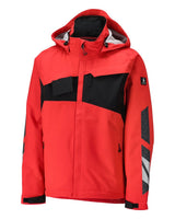 Winterjas Accelerate 18035 - 20209 - signaalrood/zwart